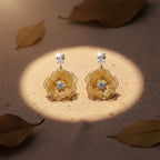 Zeenat Shahi Flower Drop Earrings