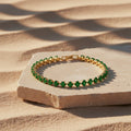 Veloura Emerald Glow Bracelet