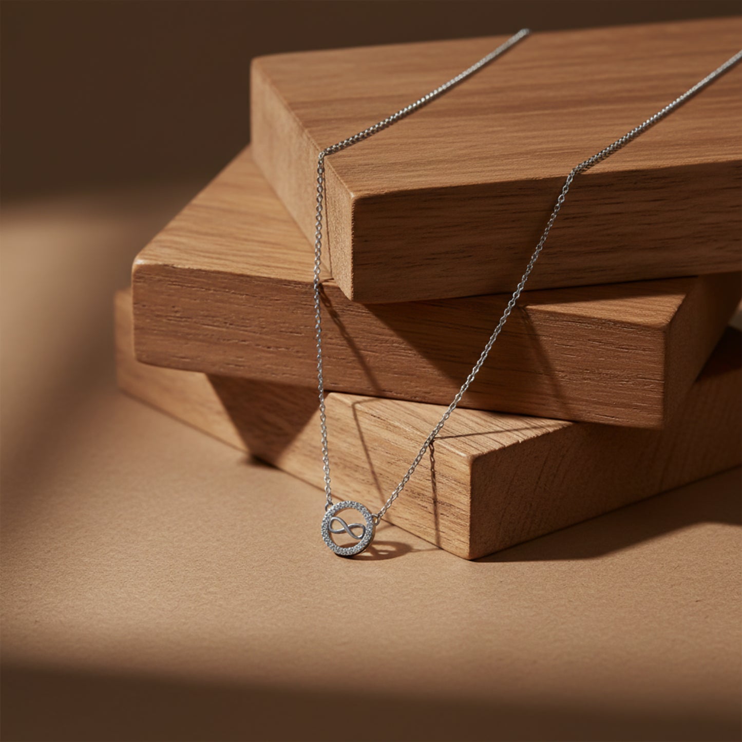 Timeless Infinity Love Pendant Necklace