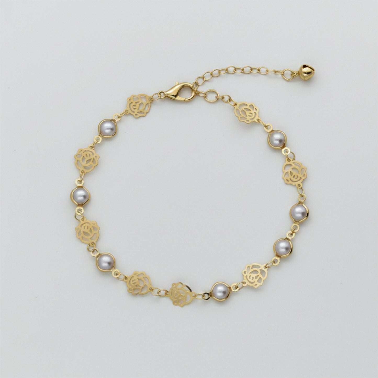 Opaline Luxe Pearl Anklet