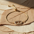 Elara Signature Gold Diamond Bracelet