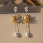 Ethereal Floral Drops Earrings