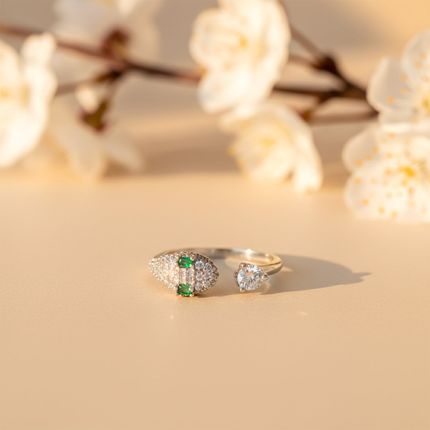 Regalia Emerald Diamond Ring