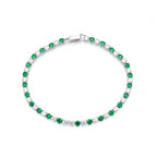 Imperial Emerald Diamond Glow Bracelet