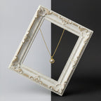 Classic Pearl & Gold Chain Necklace