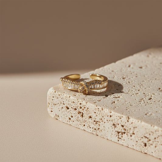 Luxe Infinity Knot Ring