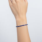 Azure Sapphire Tennis Bracelet