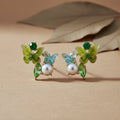 Butterfly Pearl Elegance Earrings