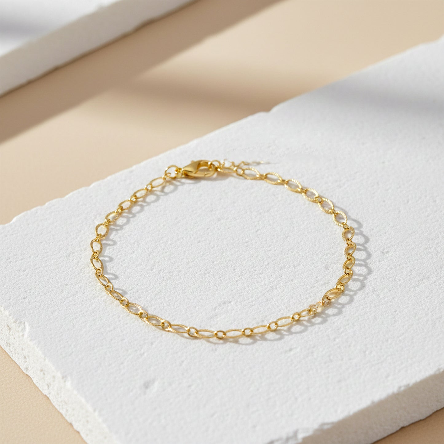 Celeste Fine Gold Anklet