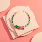 Regalia Rainbow Baguette Tennis Bracelet
