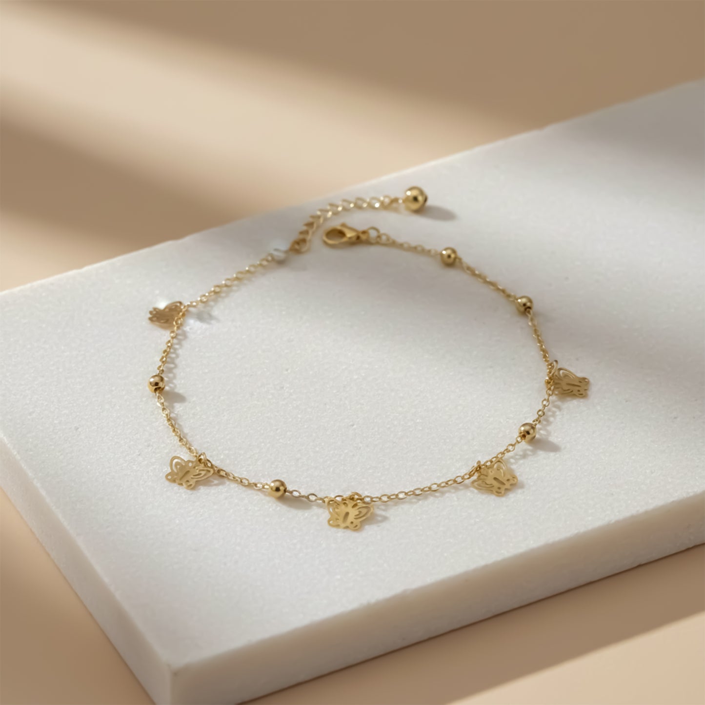 Ethereal Butterfly Chain Anklet
