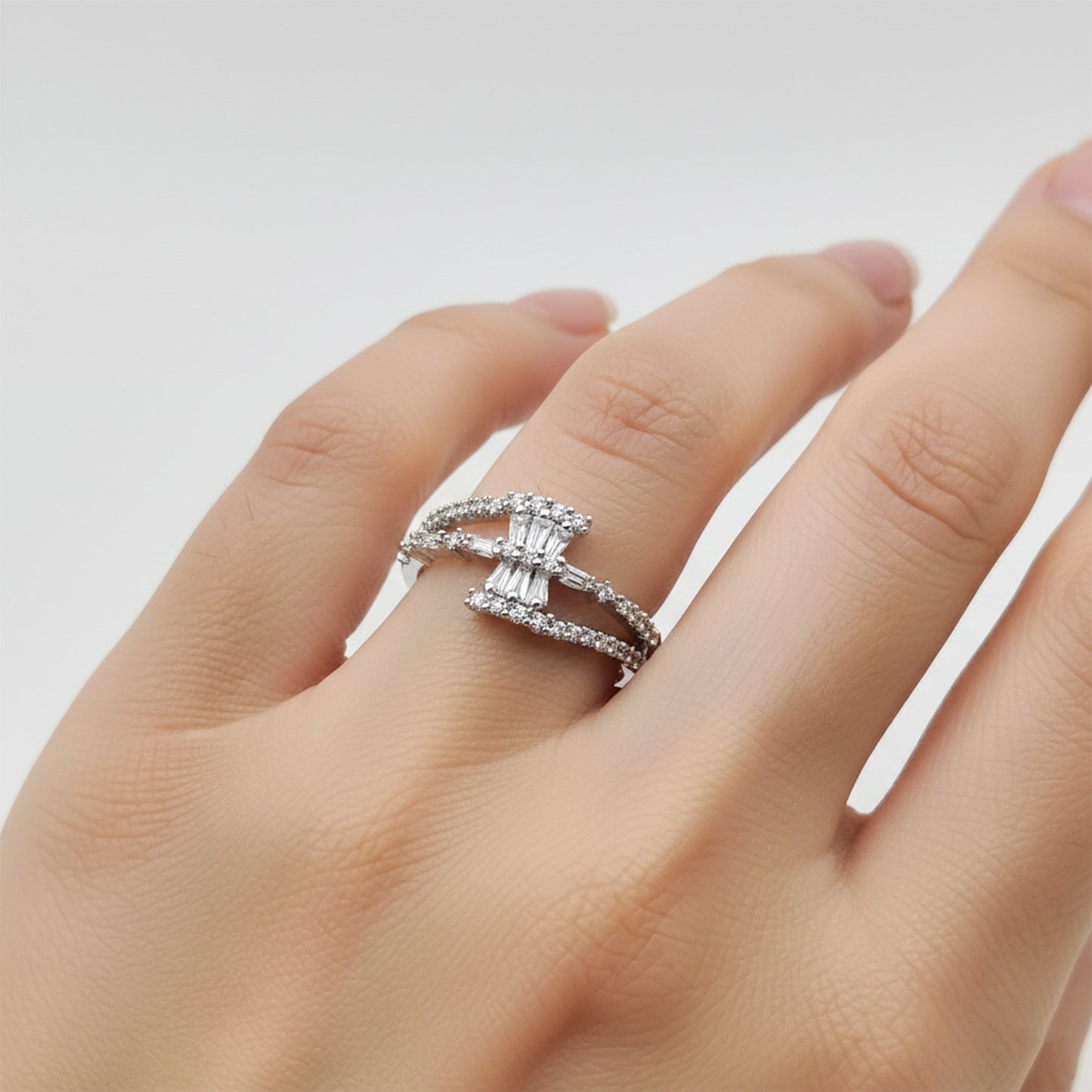 Royal Arc Baguette Diamond Ring