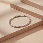 Celestial Prism Tennis Bracelet