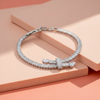 Aurielle Crystal Baguette Bracelet