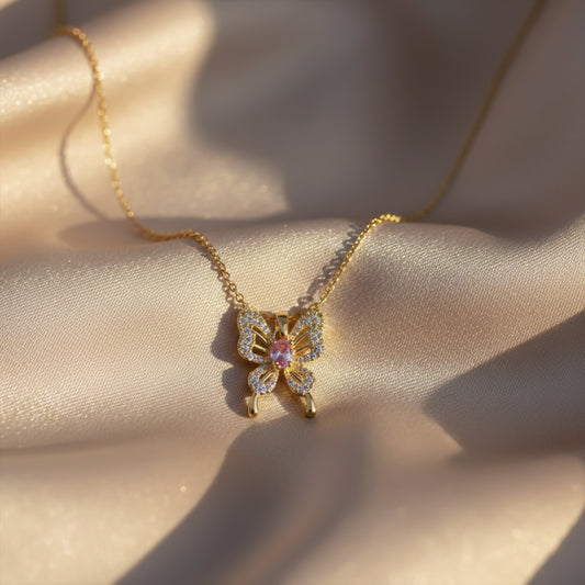 Butterfly Charm Necklace