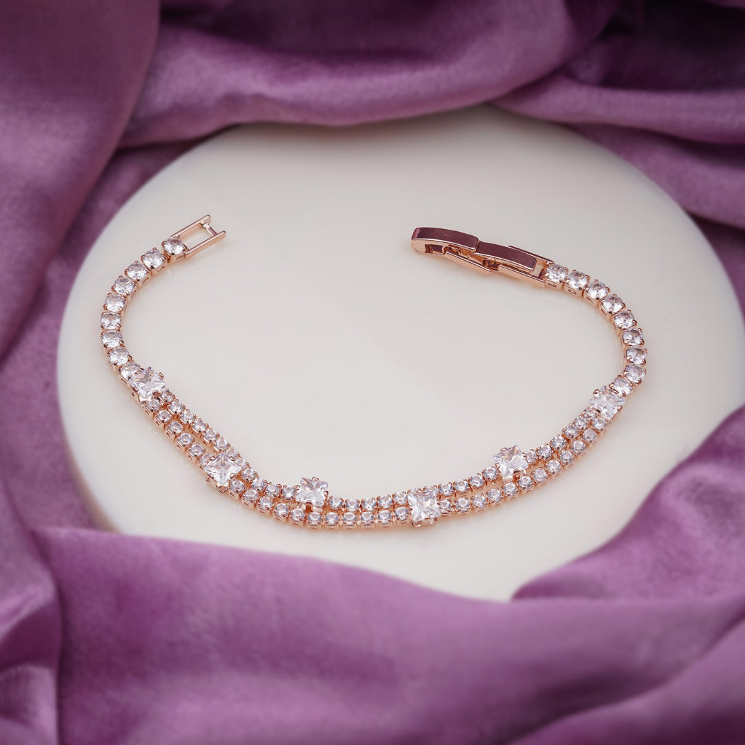 Queen’s Blush Diamond Bracelet