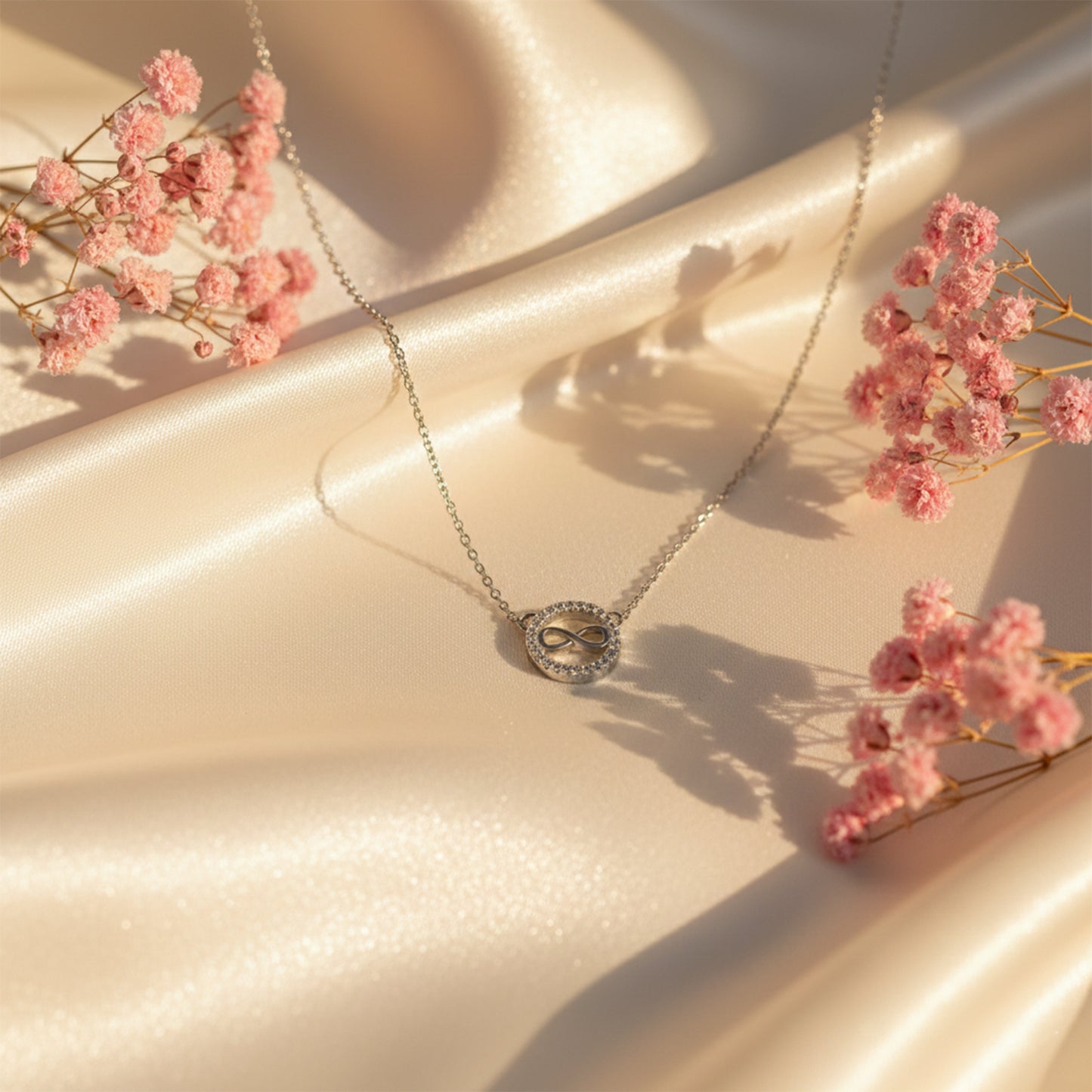 Timeless Infinity Love Pendant Necklace