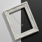 Luxury Halo Diamond Gold Necklace