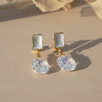 Iridesa Crystal Drop Earrings