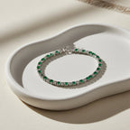 Crown Diamond Tennis Bracelet