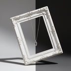 Luxe Oval Crystal Pendant Necklace