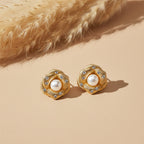 Queen’s Bloom Pearl Earrings