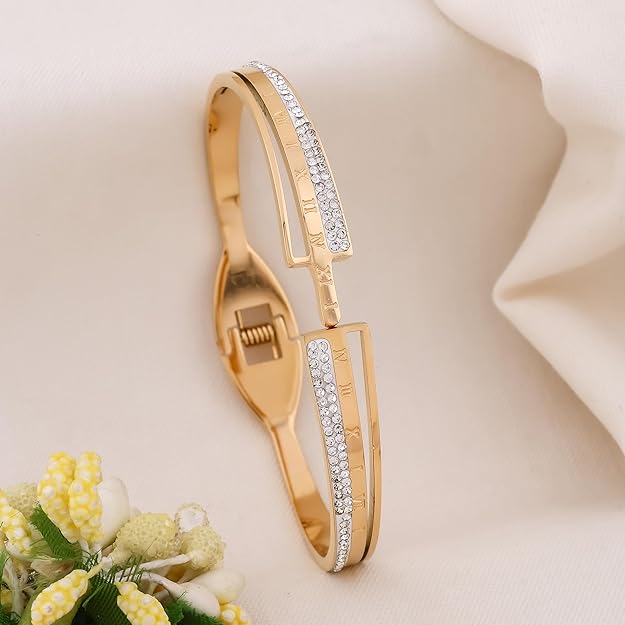 Timeless Roman Diamond Bracelet
