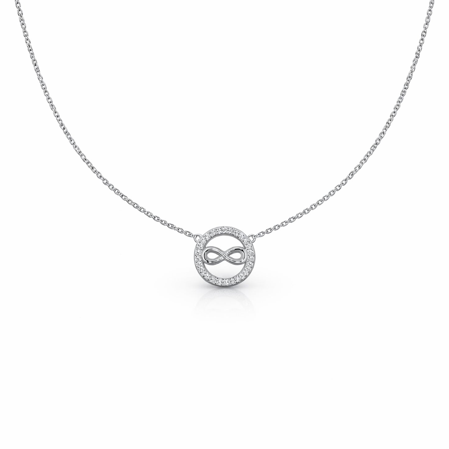Timeless Infinity Love Pendant Necklace
