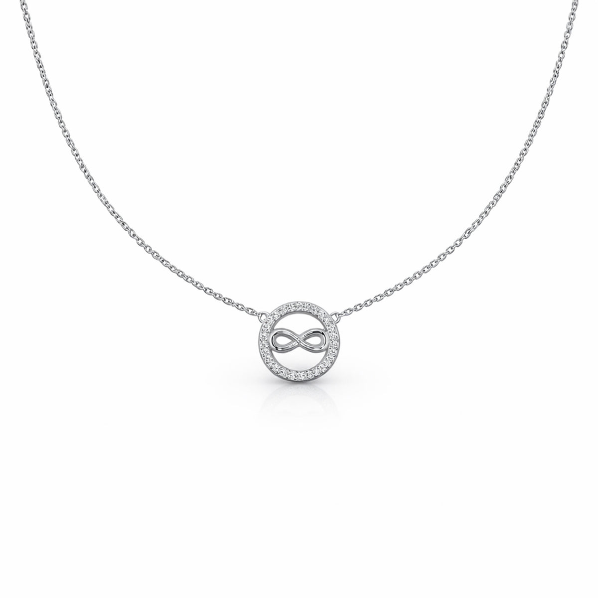 Timeless Infinity Love Pendant Necklace