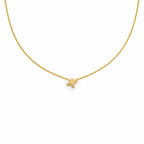 Infinity Cross Diamond Necklace