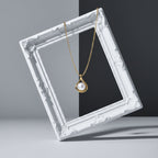 Teardrop Pearl Pendant Necklace