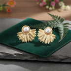 Pearl Hoop Earrings