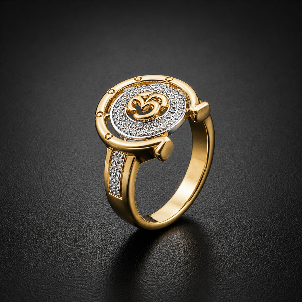 Celestial Om Bliss Ring