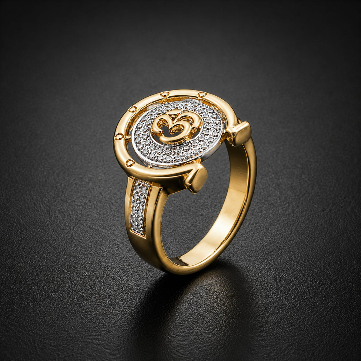 Celestial Om Bliss Ring
