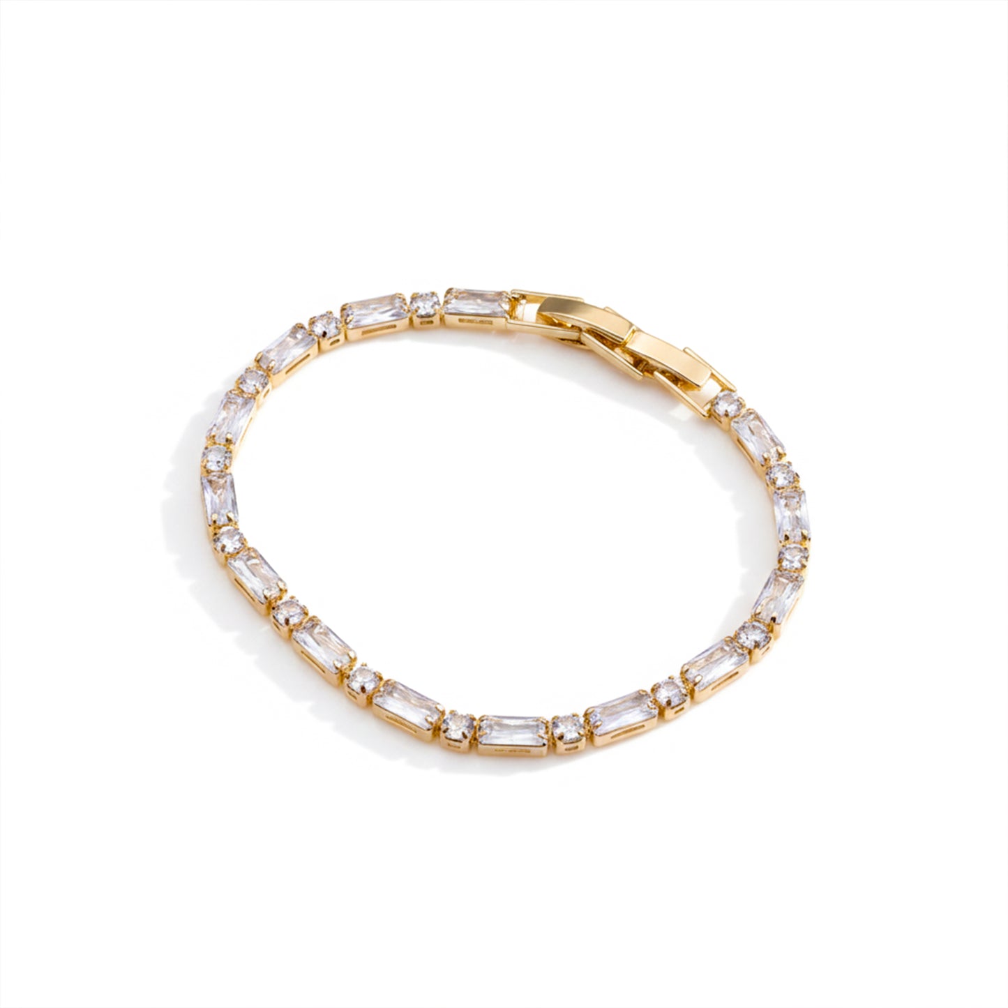 LuxeLine Tennis Bracelet