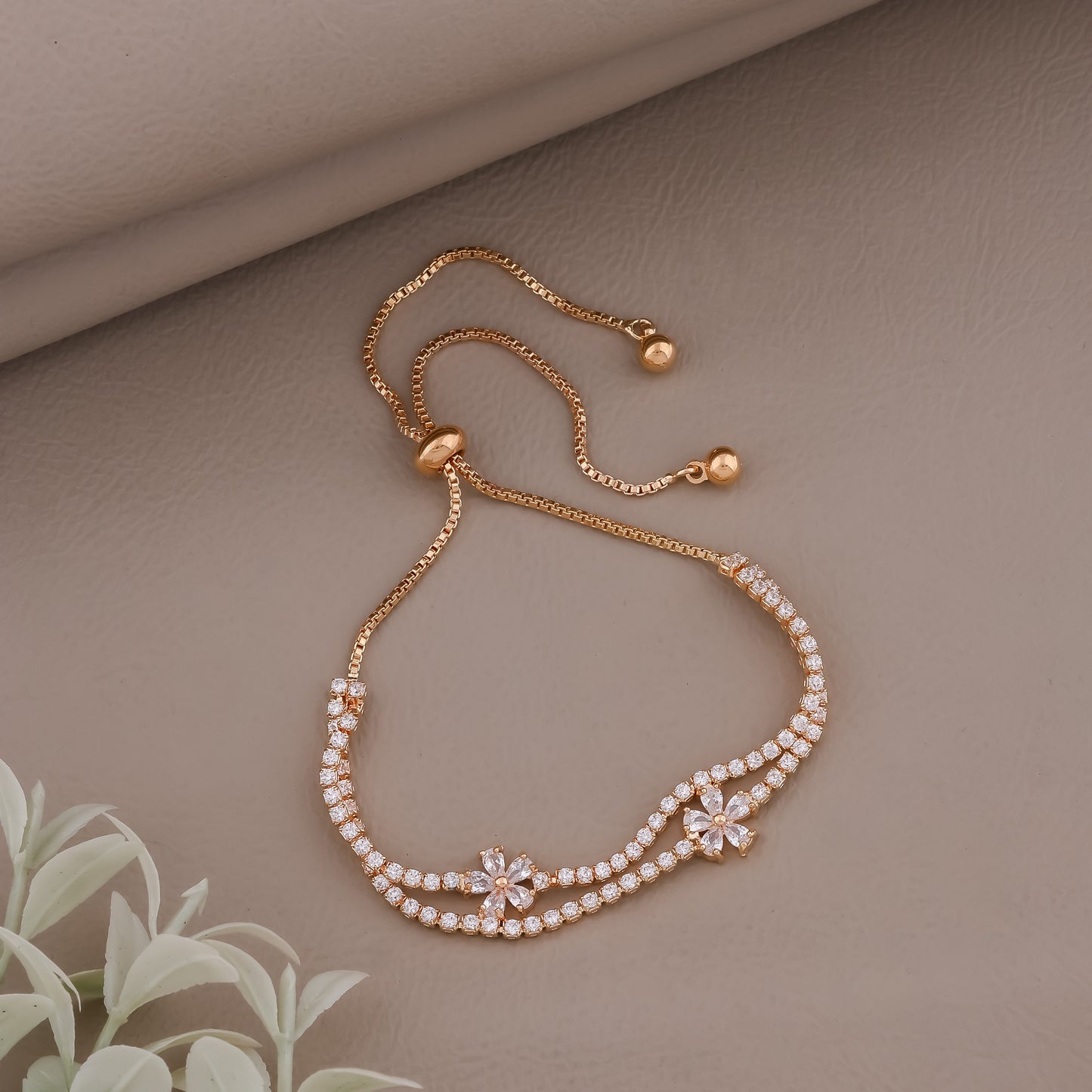 Aashika Adjustable Slider Bracelet