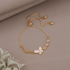 Ethereal Butterfly Stone Bracelet