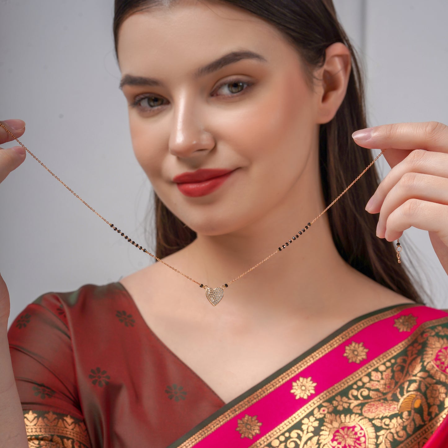 Prayal Heart Mangalsutra