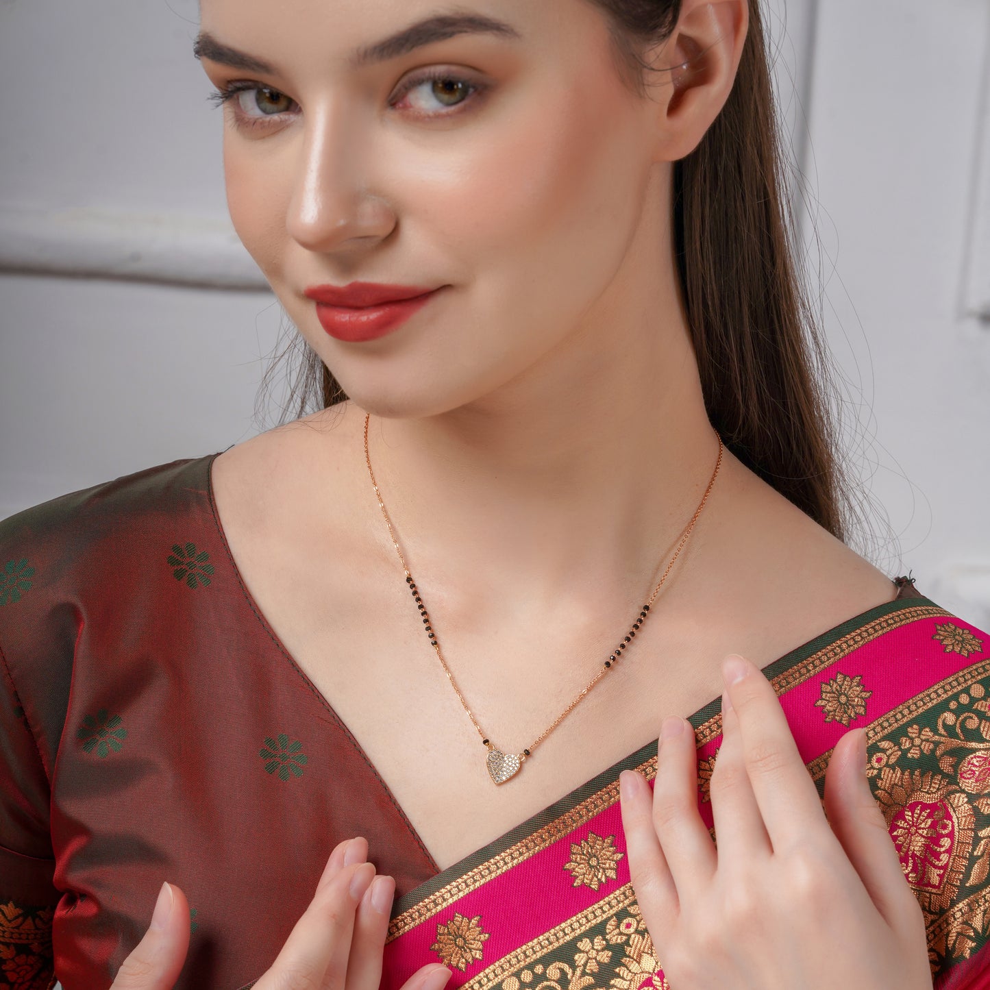 Prayal Heart Mangalsutra