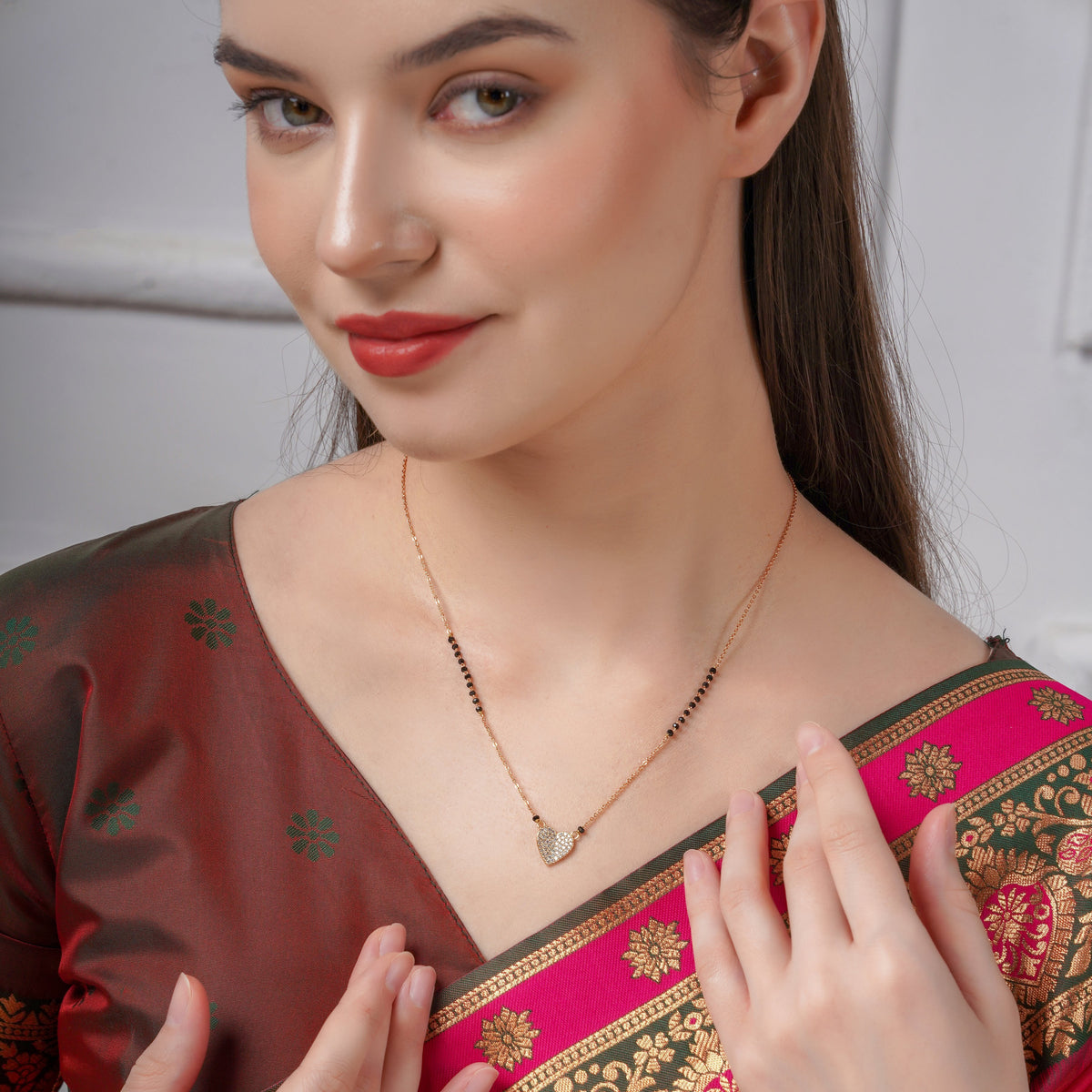 Prayal Heart Mangalsutra