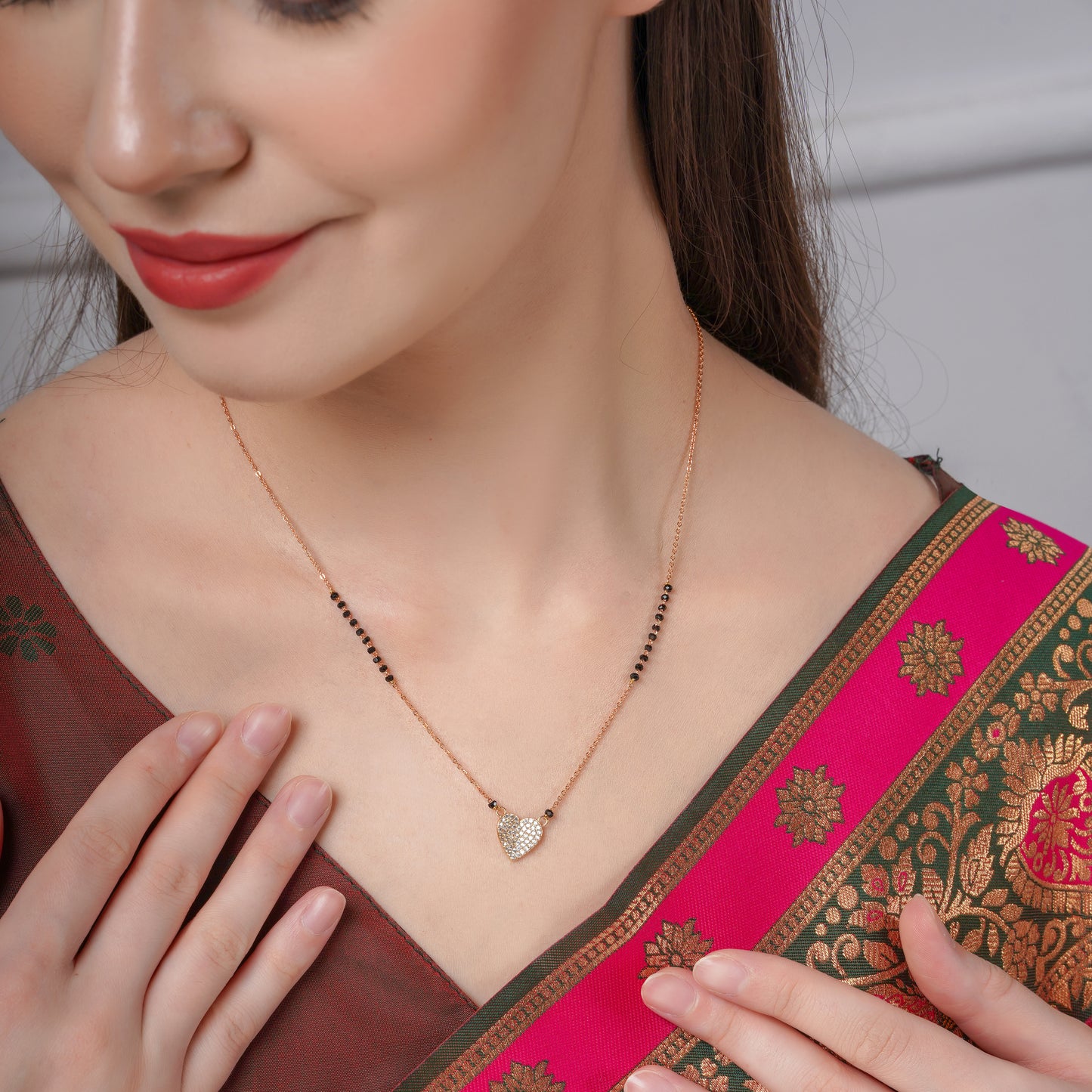 Prayal Heart Mangalsutra