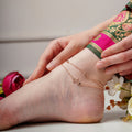 Golden Pulse Minimal Anklet
