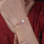 Cubic Zirconia Adjustable Slider Bracelet