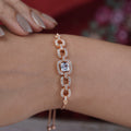 Cubic Zirconia Adjustable Slider Bracelet