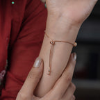 Elite Shine Zircon Slider Bracelet