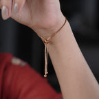 Royal CZ Slider Bracelet