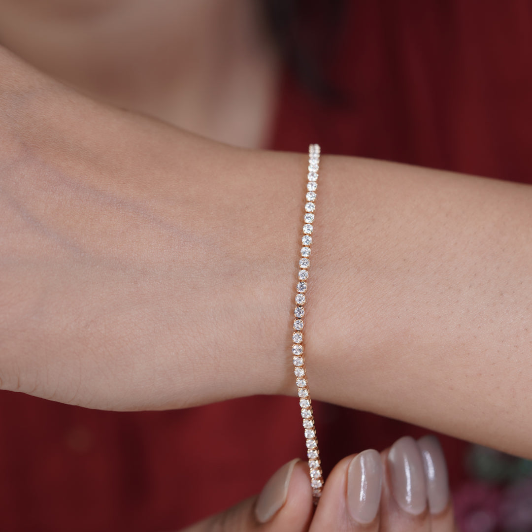 Luxpenny Imperial Glow Tennis Bracelet