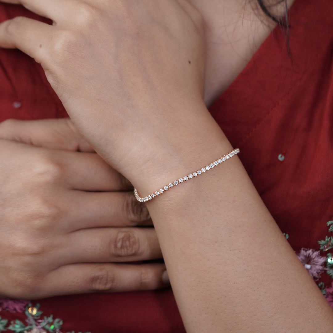 Luxpenny Imperial Glow Tennis Bracelet