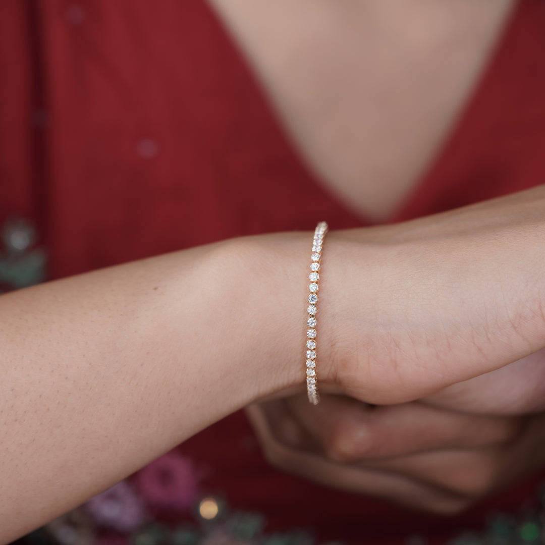 Luxpenny Imperial Glow Tennis Bracelet