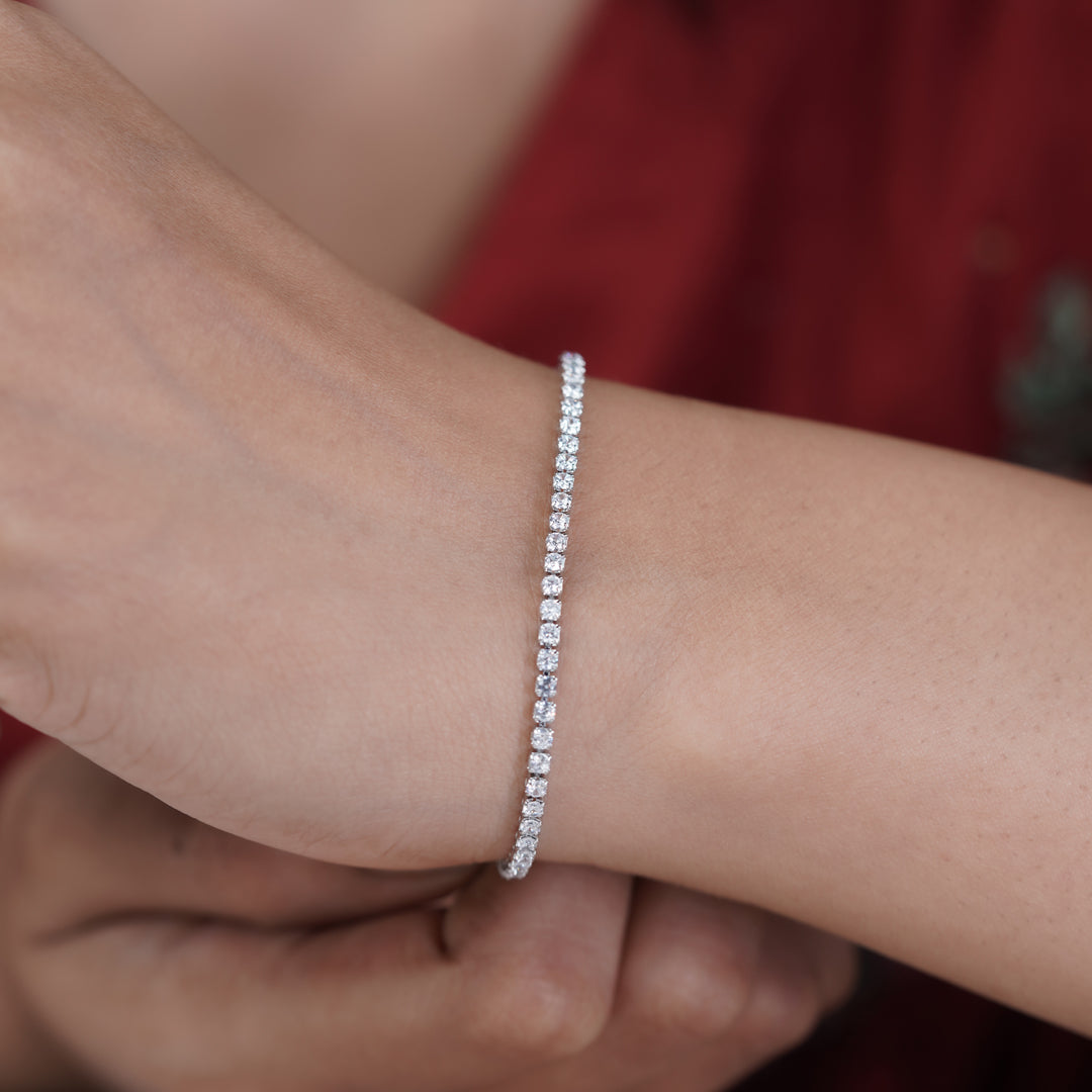 Celestia Luxe Diamond Tennis Bracelet